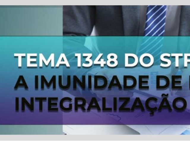 A IMUNIDADE DE ITBI NA INTEGRALIZAÇÃO DE CAPITAL - 